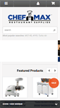 Mobile Screenshot of chefmaxstores.com